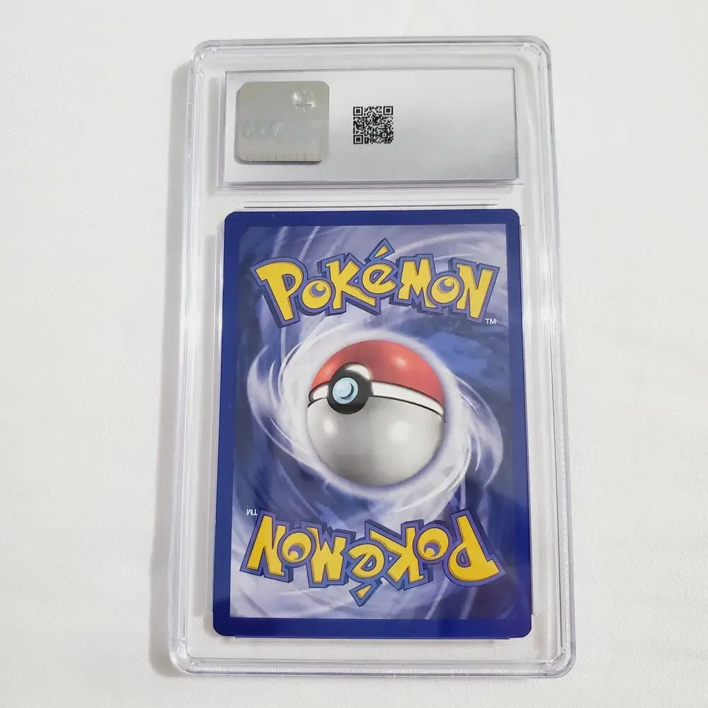 LNew-Vintage '99 Pikachu: Black Star Movie Promo Pokemon CGC Graded 8 EXMT+